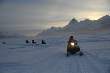 Snowmobile rides