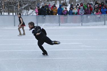 Ice skating